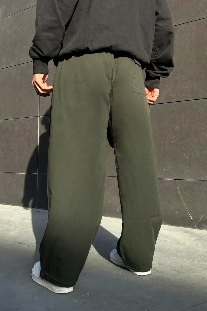 Flaw Atelier Bel Lastikli Paraşüt Kumaş Pantolon