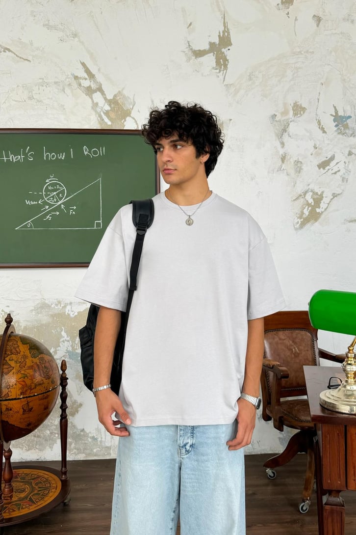 Flaw Atelier Bisiklet Yaka Basic Tişört