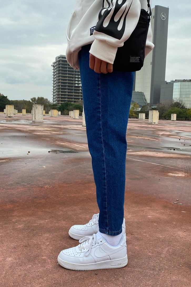 Flaw Atelier Dark Blue Mom Fit Jean
