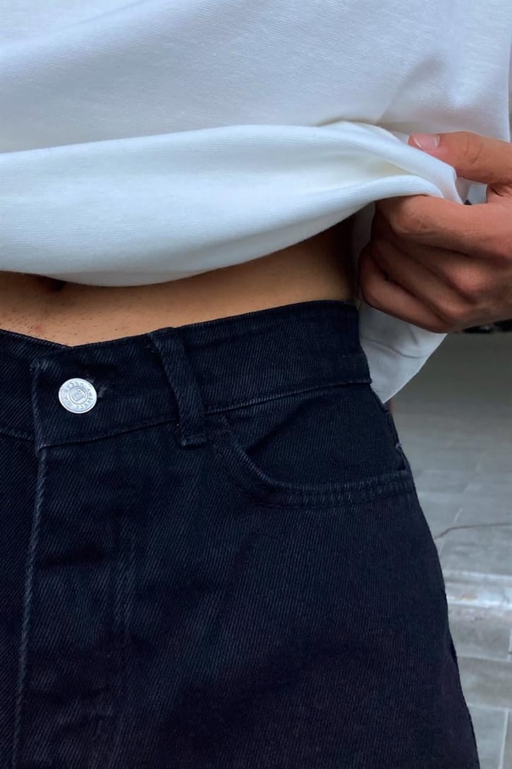 Flaw Atelier Dark Space Basic Losse Fit Jean