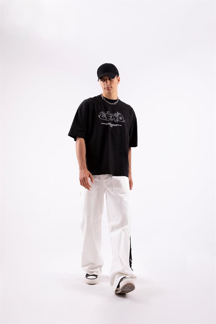 Flaw Atelier Echo Printed Oversize Tshirt