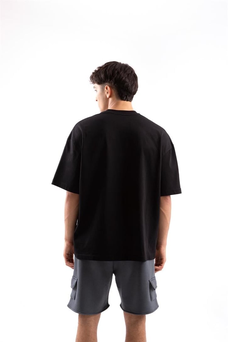 Flaw Atelier Flawless Spray Printed Beyaz Oversize Tshirt