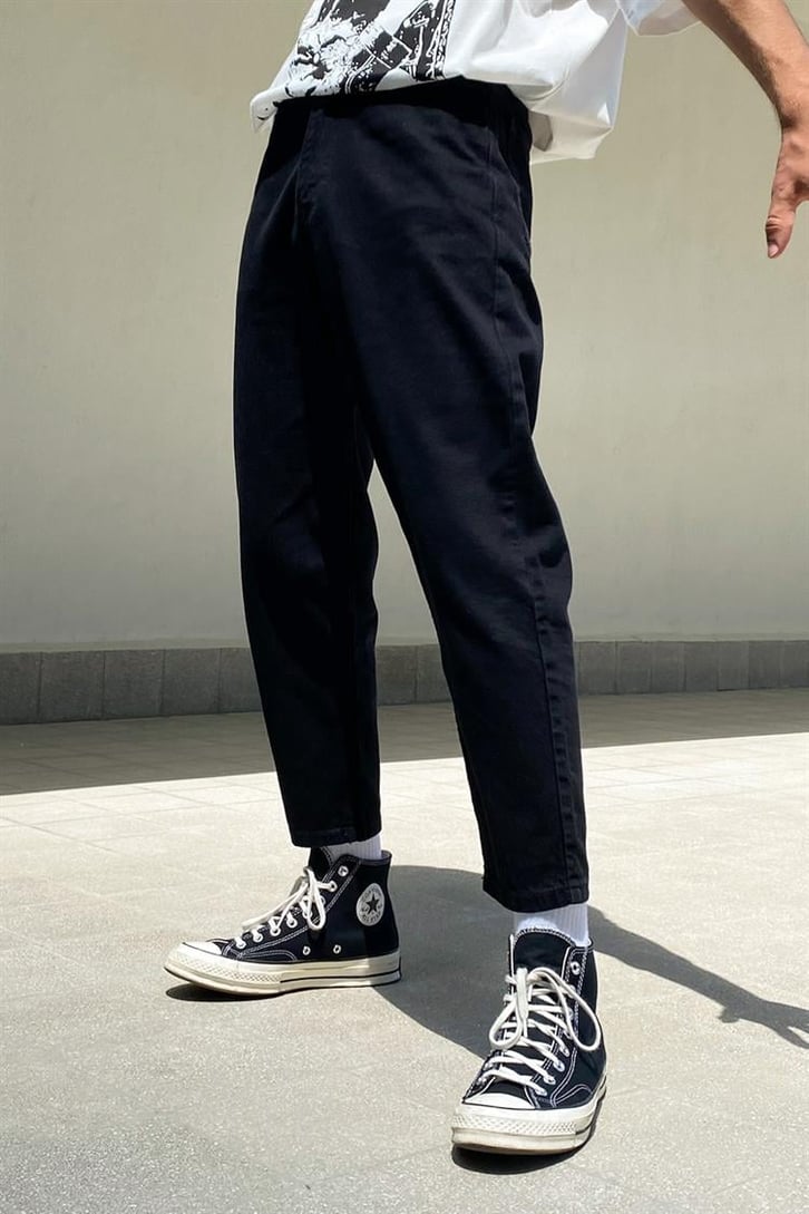Flaw Atelier Flexible Black Mom Fıt Jean