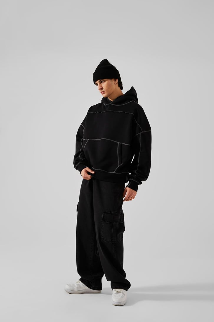 Flaw Atelier Kargo Cepli Dark Space Baggy Jean