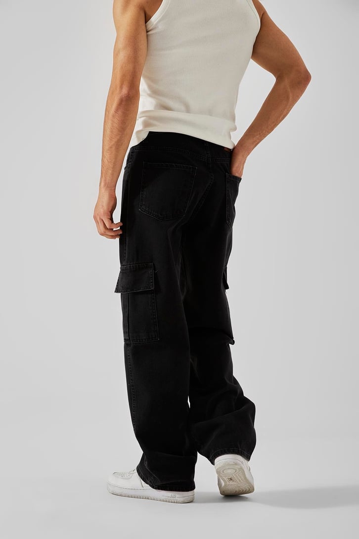 Flaw Atelier Kargo Cepli Dark Space Baggy Jean
