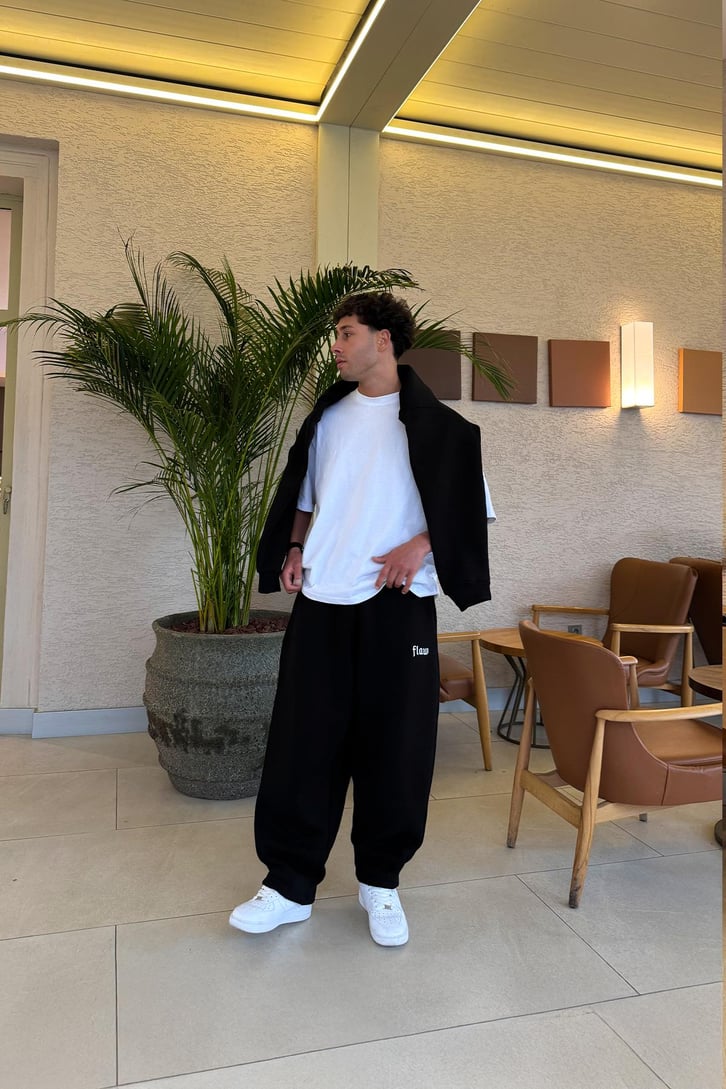 Flaw Atelier Nakış Paça Eşofman Altı