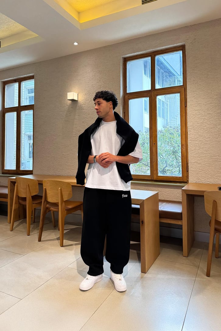 Flaw Atelier Nakış Paça Eşofman Altı