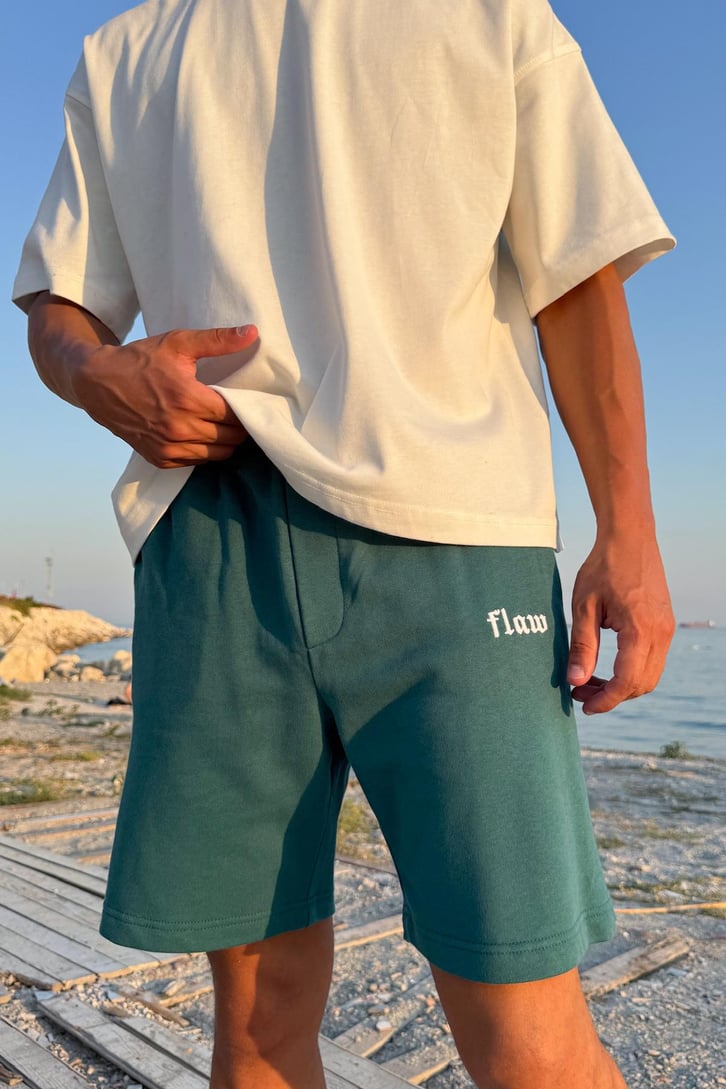 Flaw Atelier Nakışlı Outfit Şort
