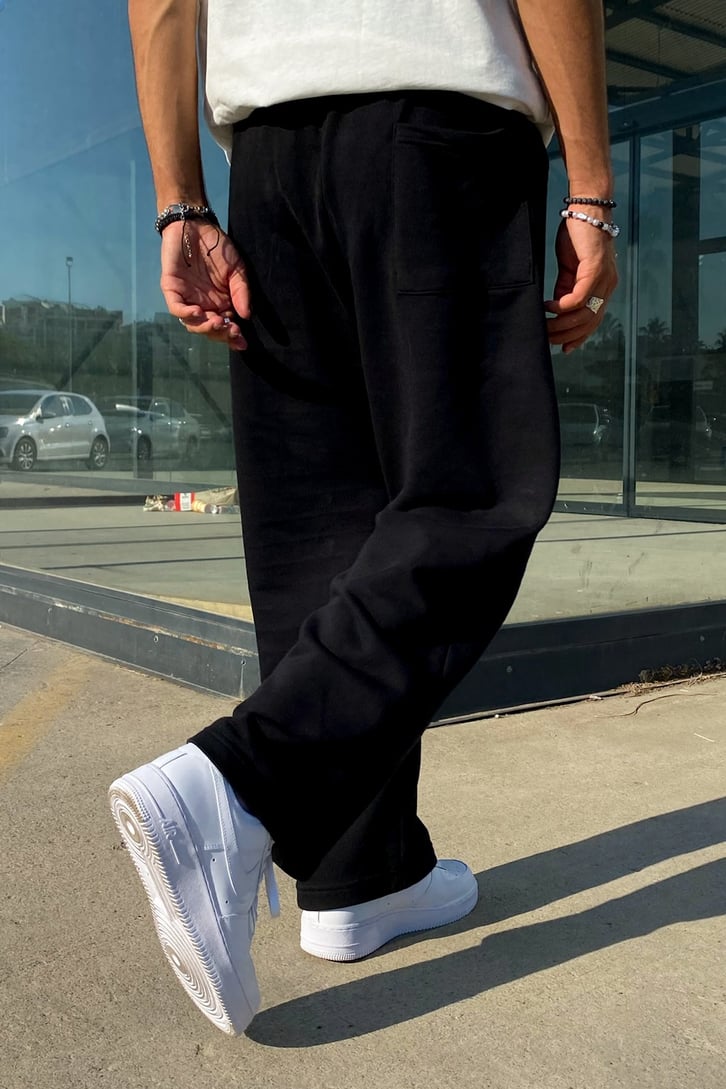 Flaw Atelier Nakışlı Relaxed Fit Eşofman Altı