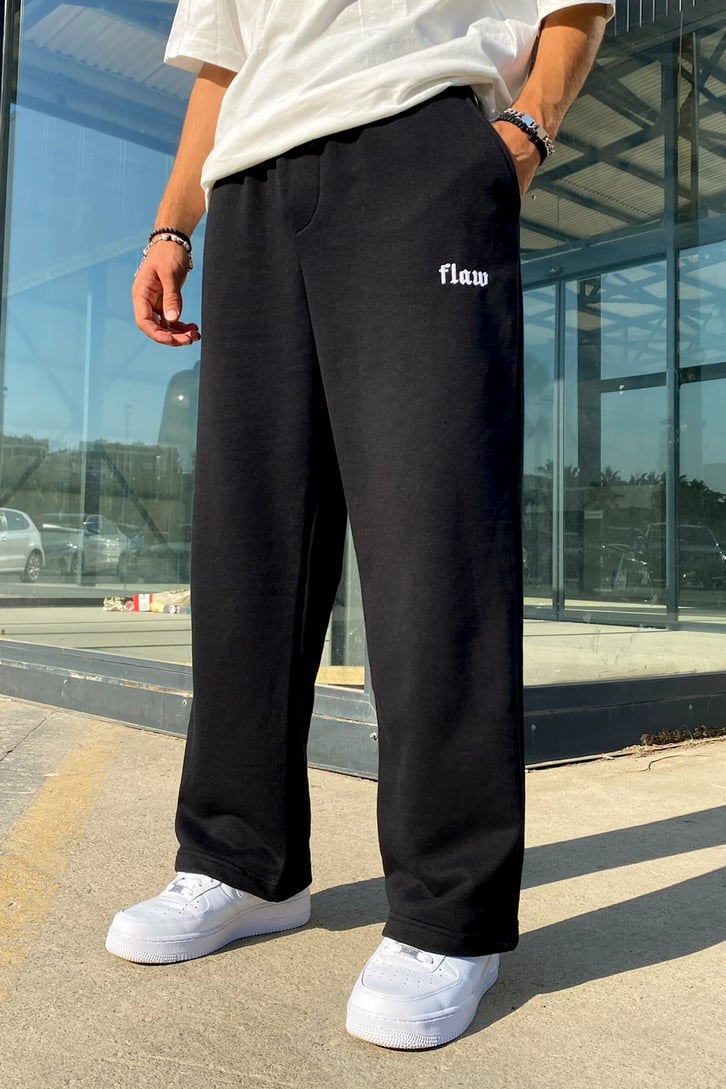 Flaw Atelier Nakışlı Relaxed Fit Eşofman Altı