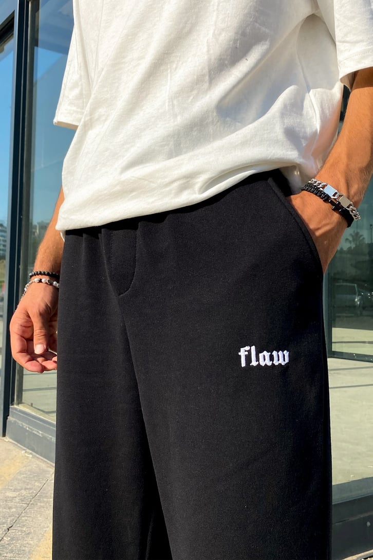 Flaw Atelier Nakışlı Relaxed Fit Eşofman Altı