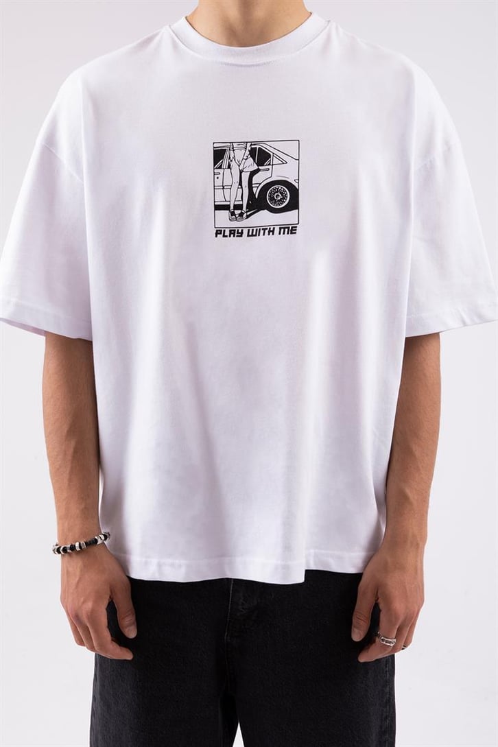 Flaw Atelier Play With Me Printed Oversize Tshirt