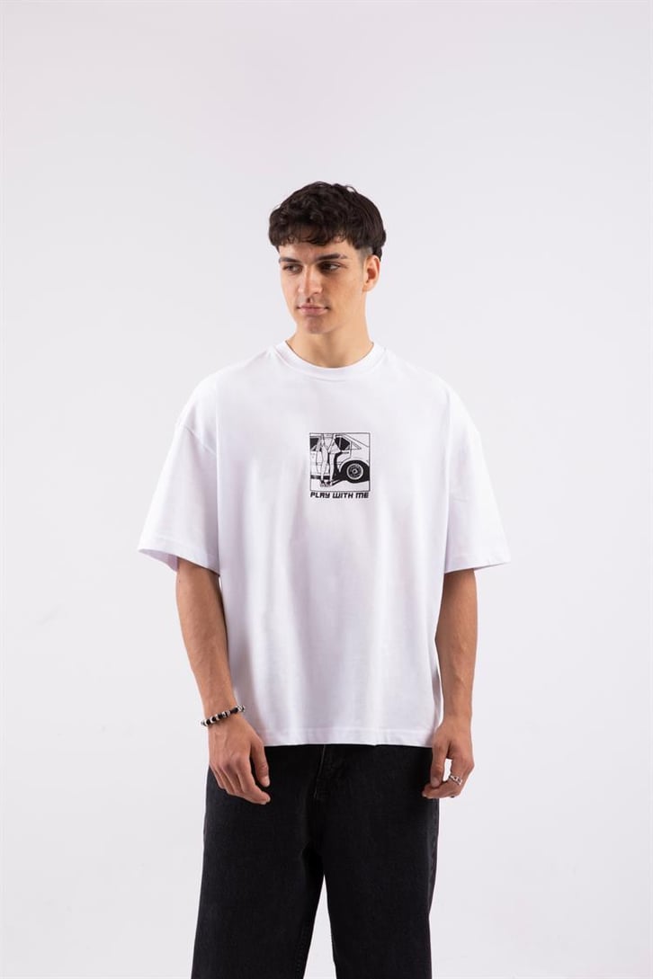 Flaw Atelier Play With Me Printed Oversize Tshirt