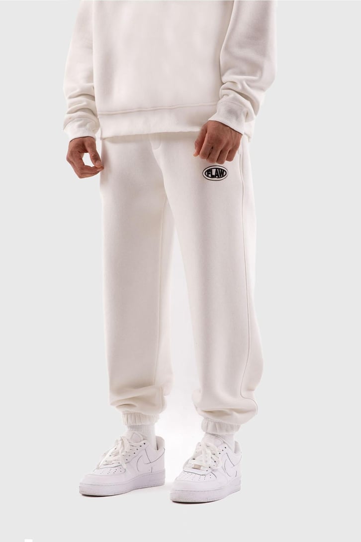 Flaw Atelier Relax Fit Basic Ekru Jogger Eşofman Altı