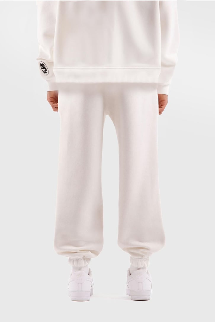 Flaw Atelier Relax Fit Basic Ekru Jogger Eşofman Altı