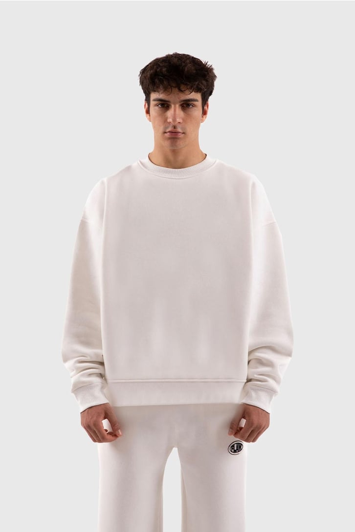 Flaw Atelier Relax Fit Basic Ekru Jogger Eşofman Altı