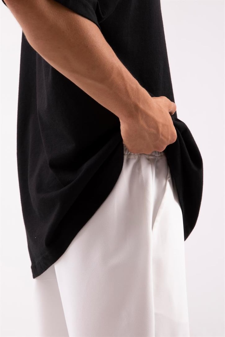 Flaw Atelier Relax Kumaş Beyaz Pantolon
