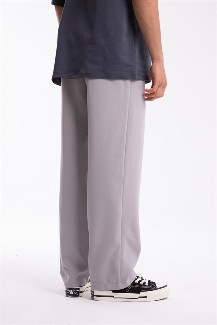 Flaw Atelier Relax Kumaş Gri Pantolon