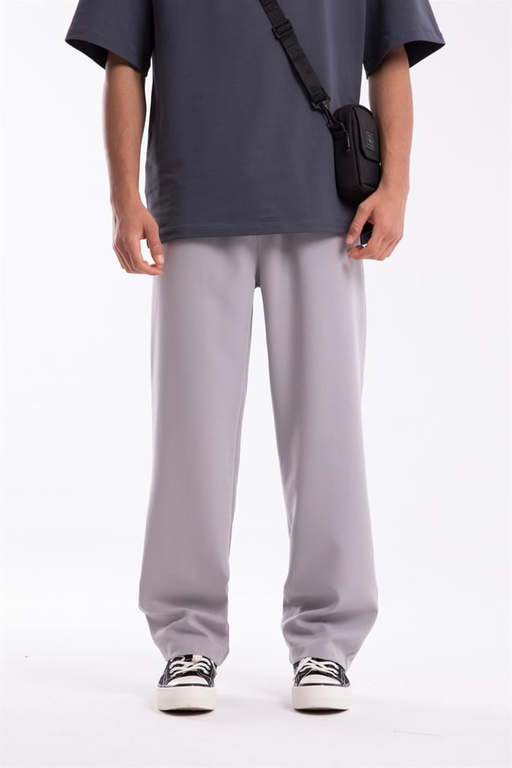 Flaw Atelier Relax Kumaş Gri Pantolon