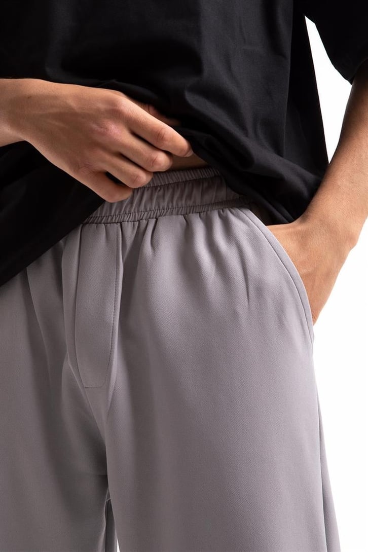 Flaw Atelier Relax Kumaş Gri Pantolon
