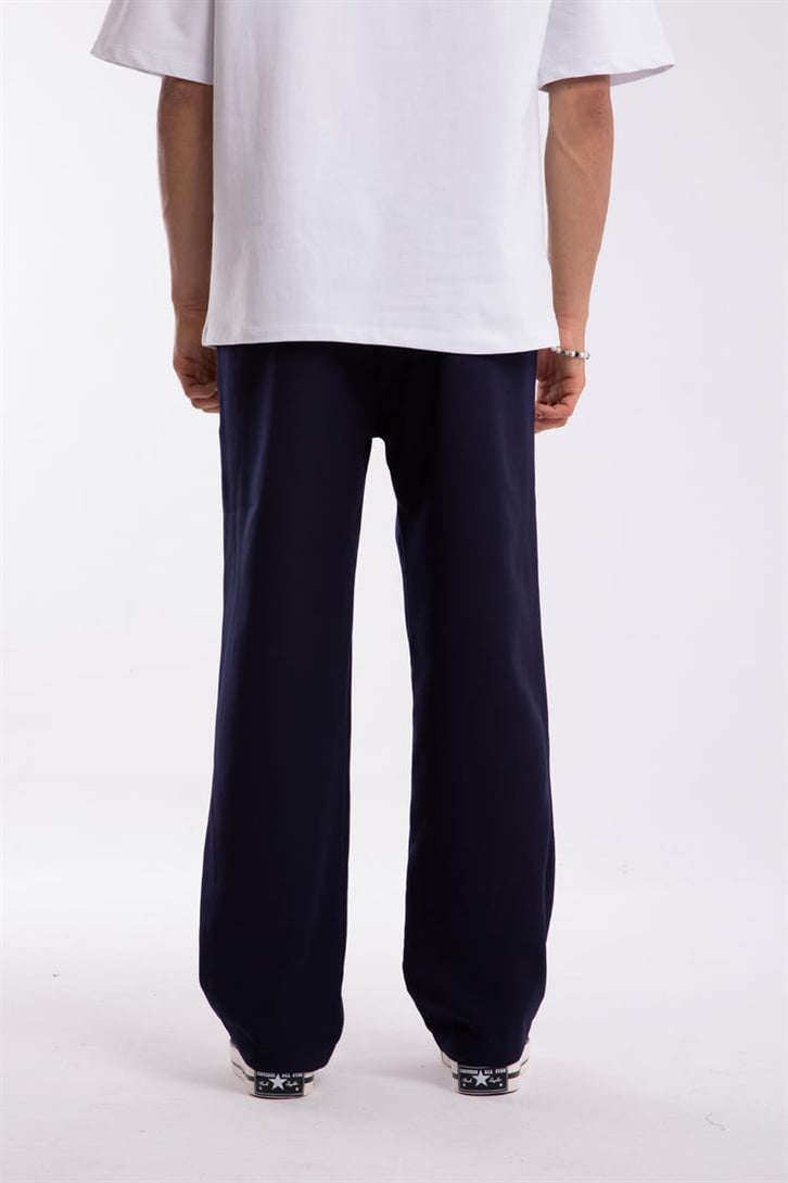 Flaw Atelier Relax Kumaş Lacivert Pantolon