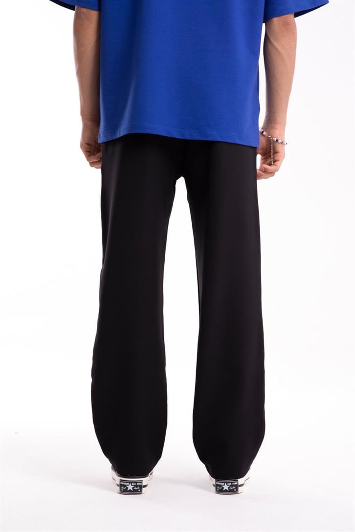 Flaw Atelier Relax Kumaş Siyah Pantolon