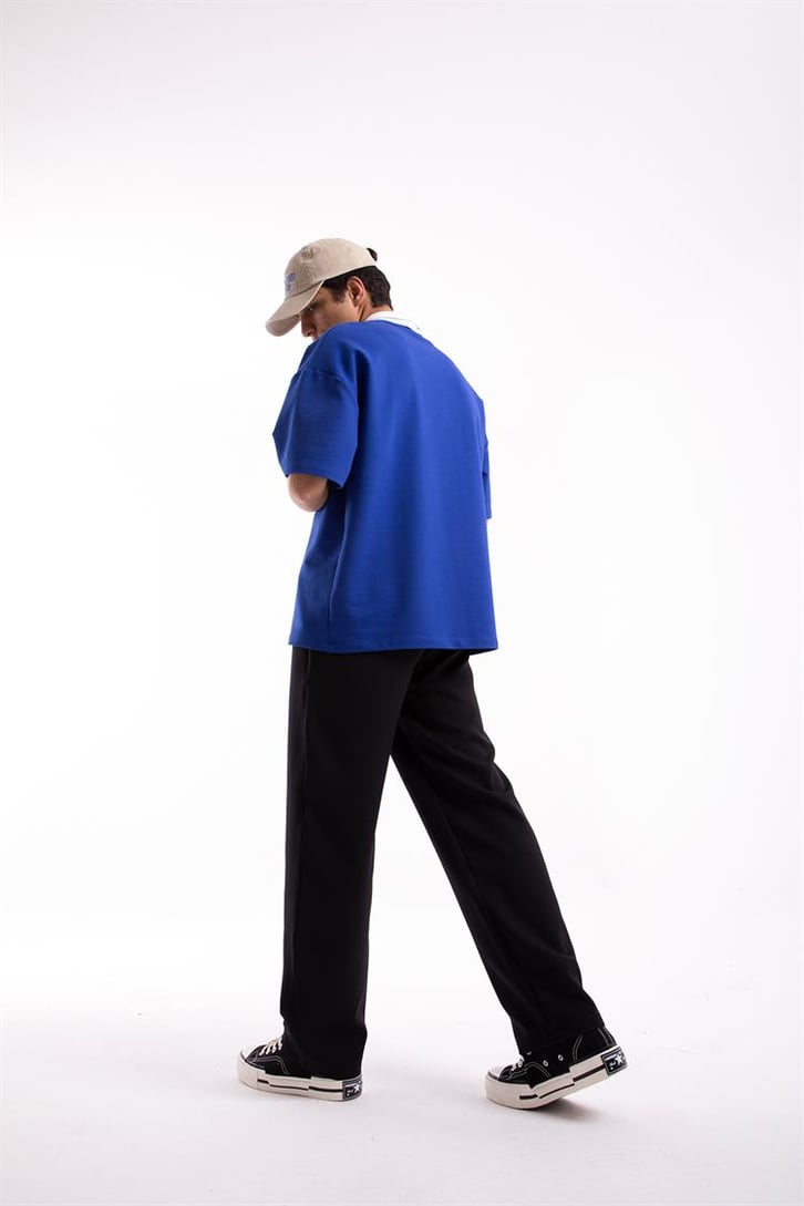 Flaw Atelier Relax Kumaş Siyah Pantolon