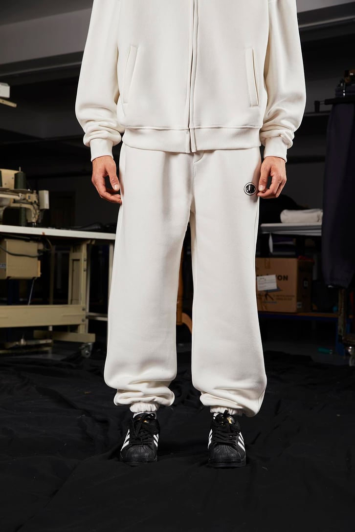 Flaw Atelier Relax Oversize Basic Ekru Eşofman