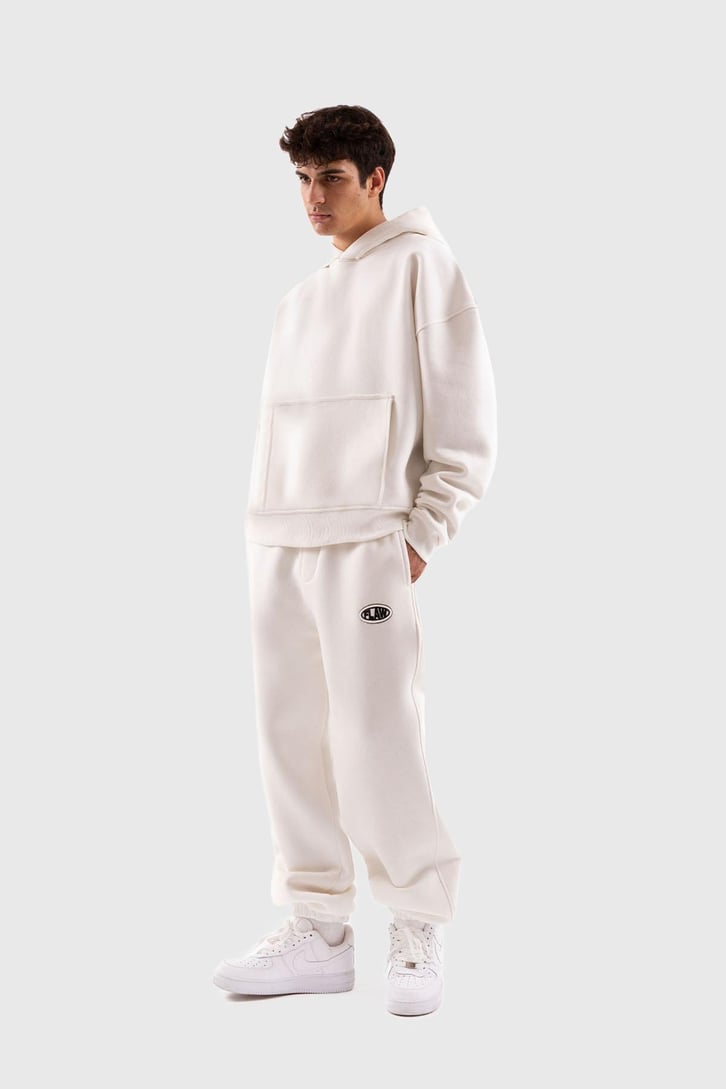 Flaw Atelier Relax Oversize Basic Ekru Eşofman