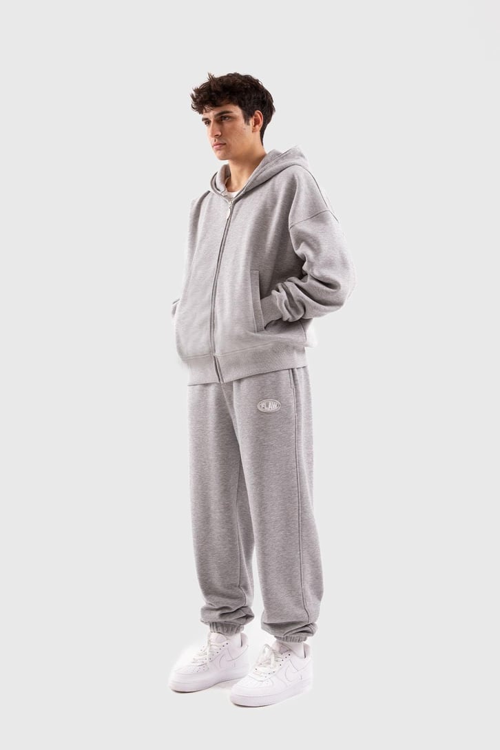 Flaw Atelier Relax Oversize Basic Kar Melanj Jogger Eşofman