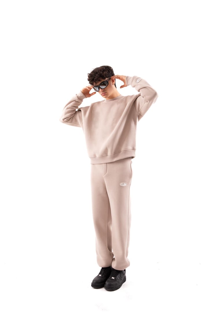 Flaw Atelier Relax Oversize Basic Siyah Sweatshirt