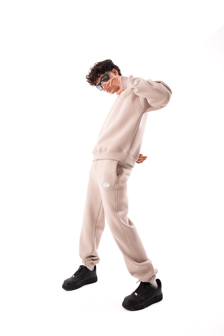 Flaw Atelier Relax Oversize Basic Siyah Sweatshirt