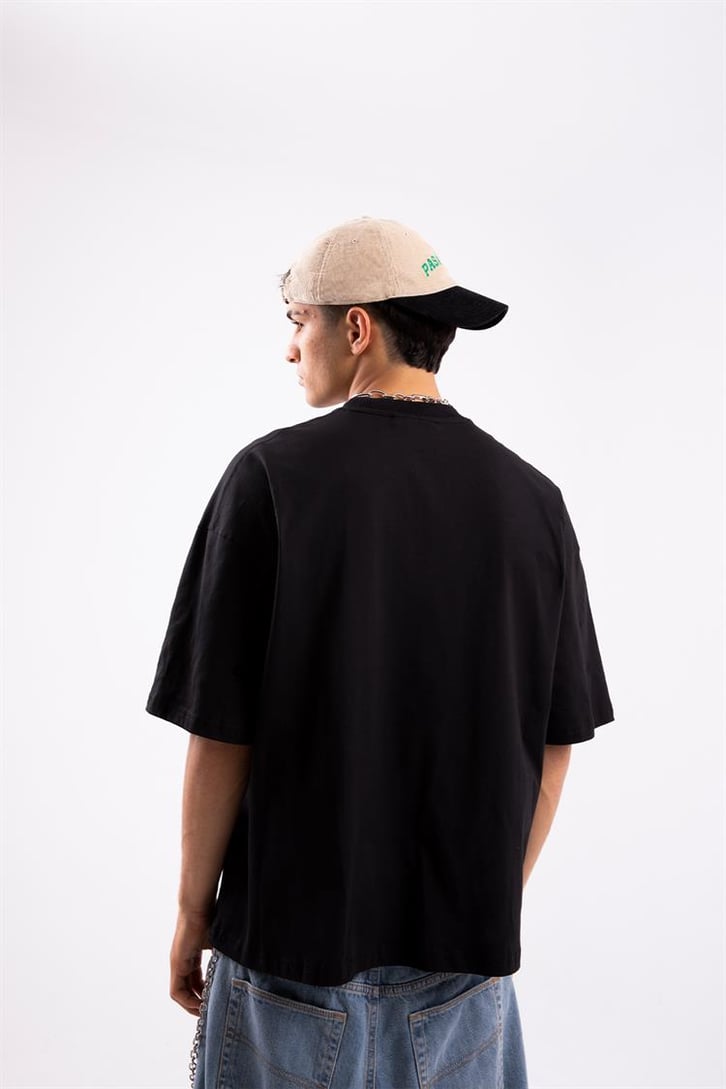 Flaw Atelier Shattered Illusion Prtinted  Oversize Tshirt