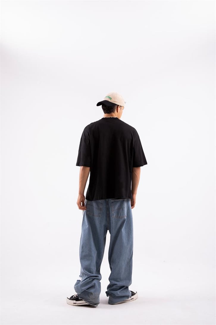 Flaw Atelier Shattered Illusion Prtinted  Oversize Tshirt