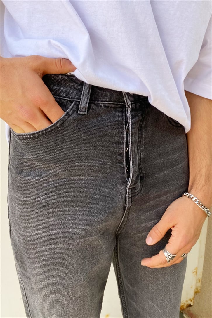 Flaw Atelier Special Edition Anthracite Mom Jean