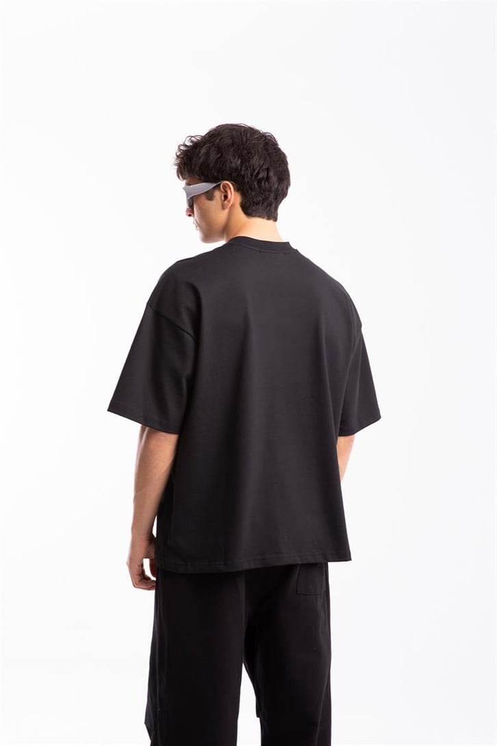 Flaw Cult Hologram Puff Print Oversize Tshirt