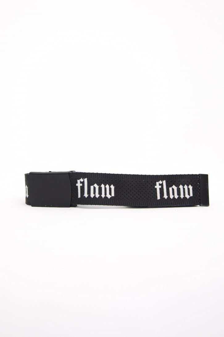 Flaw Printed Lacivert Kanvas Kemer