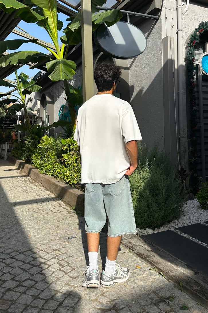 FlawCult Nakışlı Oversize Tişört