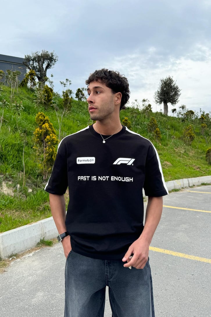 Formula 1 Baskılı Tişört