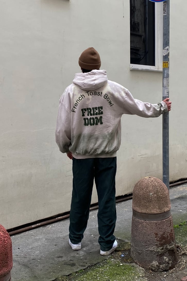 Freedom Overisze Premium Washed Hoodie