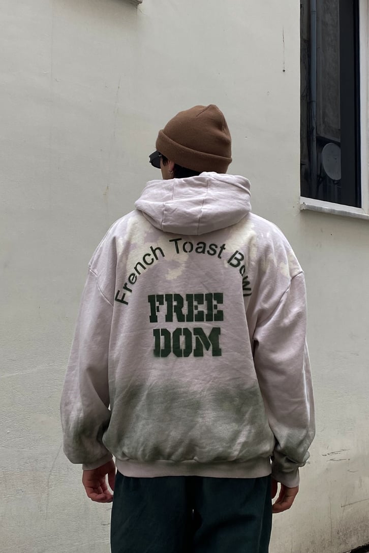 Freedom Overisze Premium Washed Hoodie