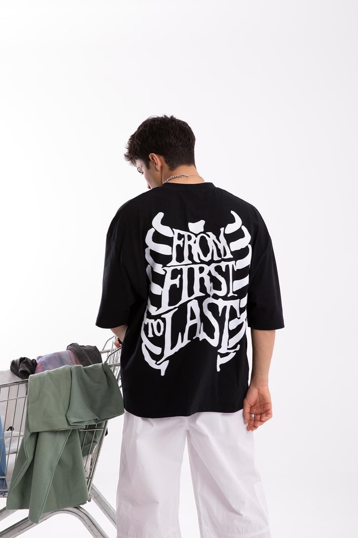 From Fırst Baskılı Tshirt