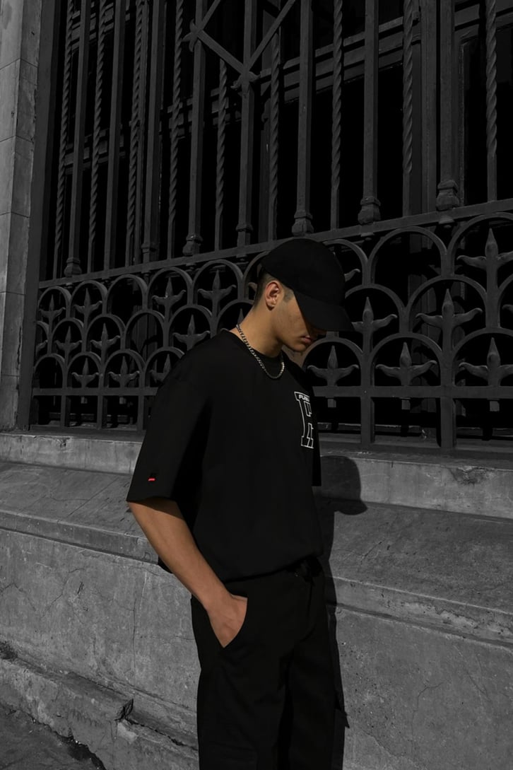 Fubu Baskılı Oversize Tshirt