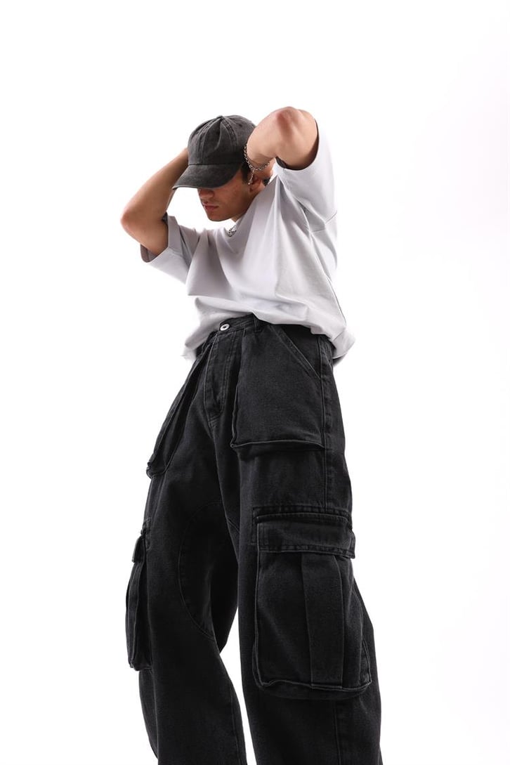Full Pocket Baggy Pantolon