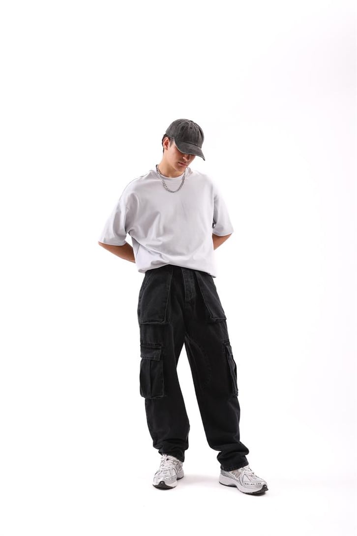 Full Pocket Baggy Pantolon