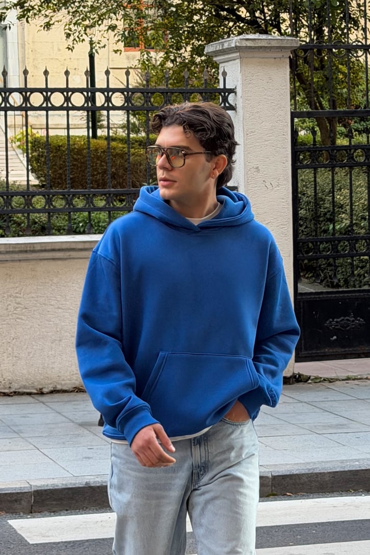 FW Star Cool Puff Relax Fit Hoodie