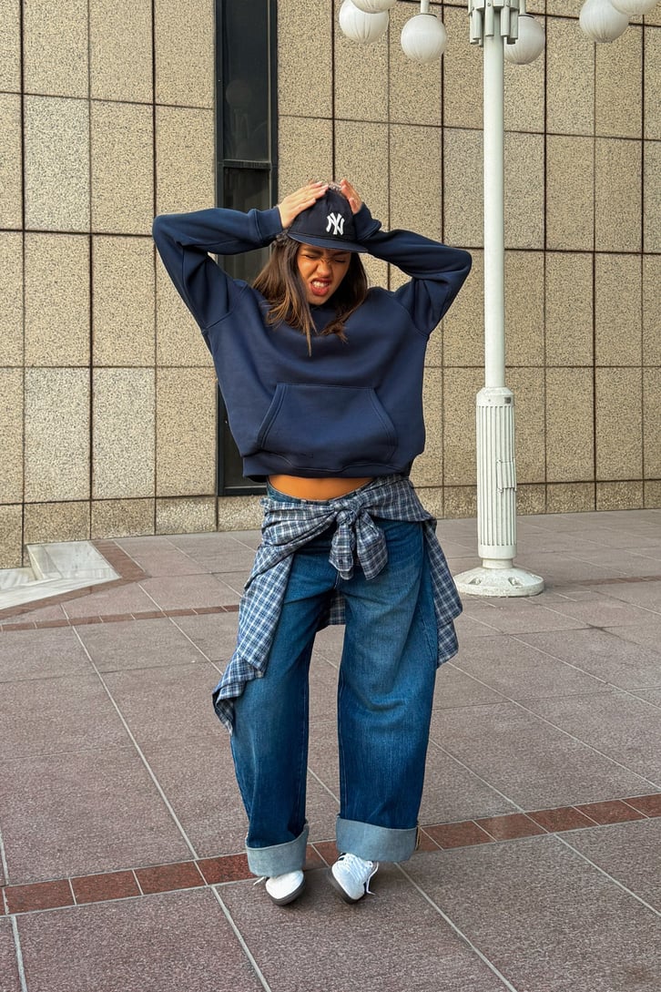 FW Star Cool Puff Relax Fit Hoodie