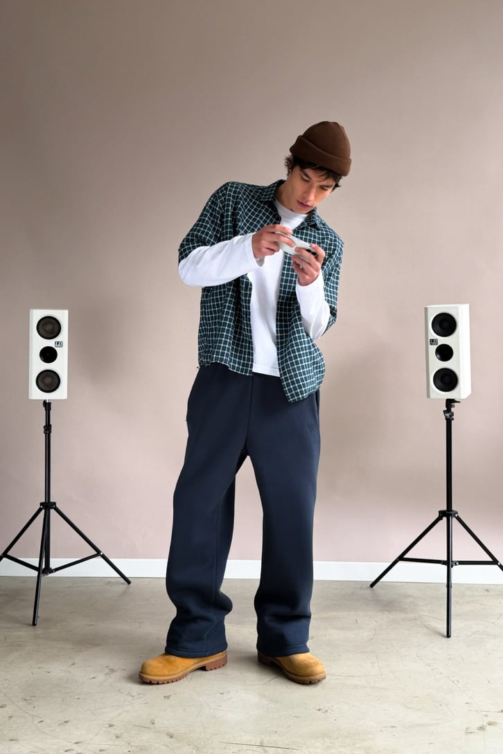 FW Star Toggle Cuff Baggy Sweatpants