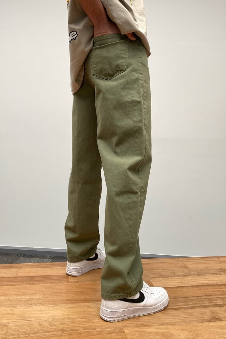 Garnille Green Losse Fit Pant