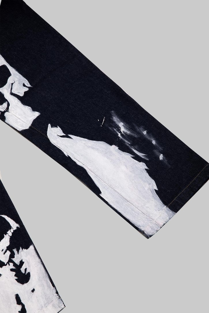 Ghost Painted Custom Pants